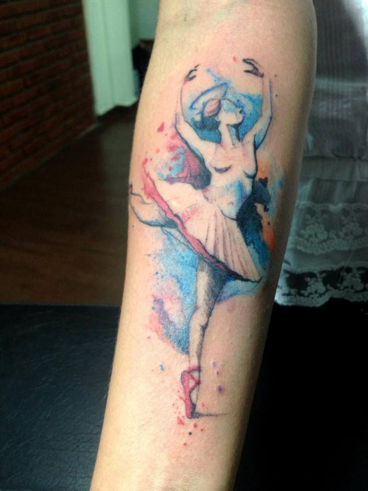 720x960 Watercolor Fire Dancer Tattoos - Watercolor Fire Tattoo