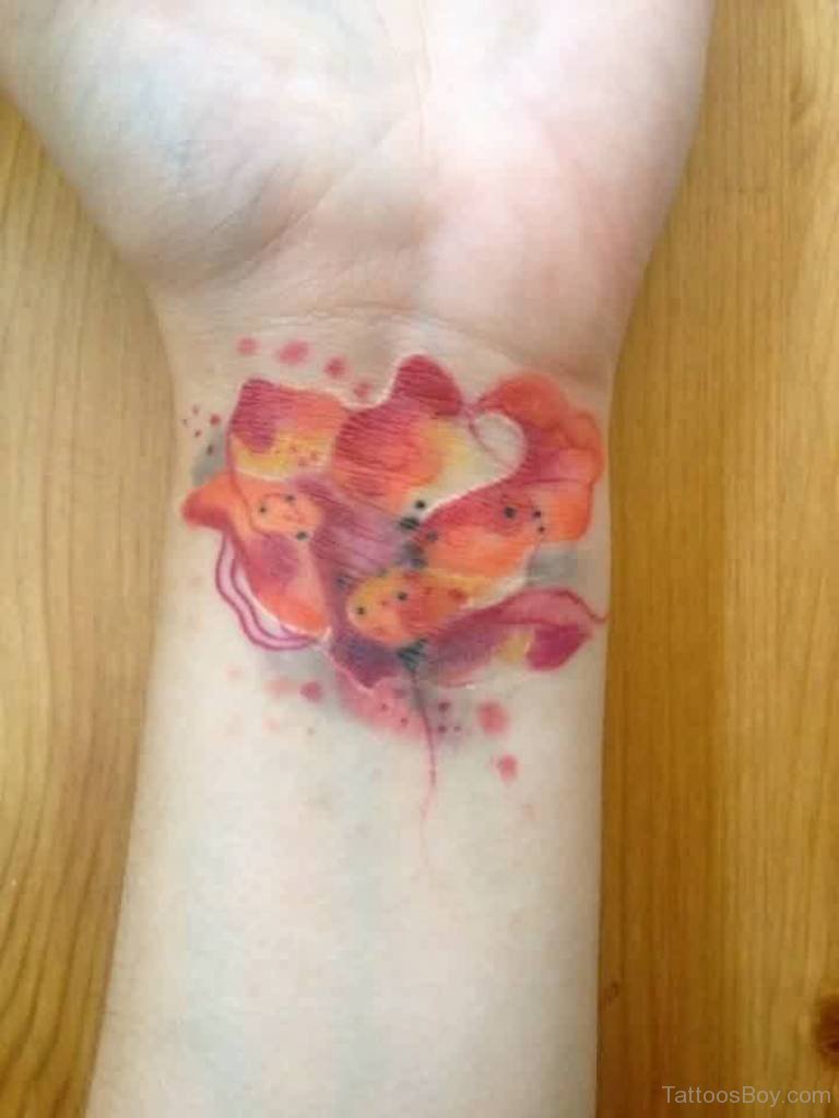 768x1024 Flower Tattoos Tattoo Designs, Tattoo Pictures - Watercolor Flame Tattoo