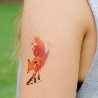 200x200 56 Best Fire Images Tatoos, Awesome Tattoos And - Watercolor Flame Tattoo