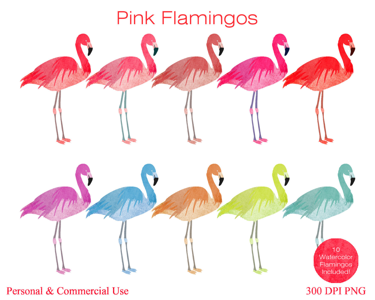 1500x1201 Flamingo Clipart Coral ~ Frames ~ Illustrations ~ Hd Images - Watercolor Flamingo Clipart