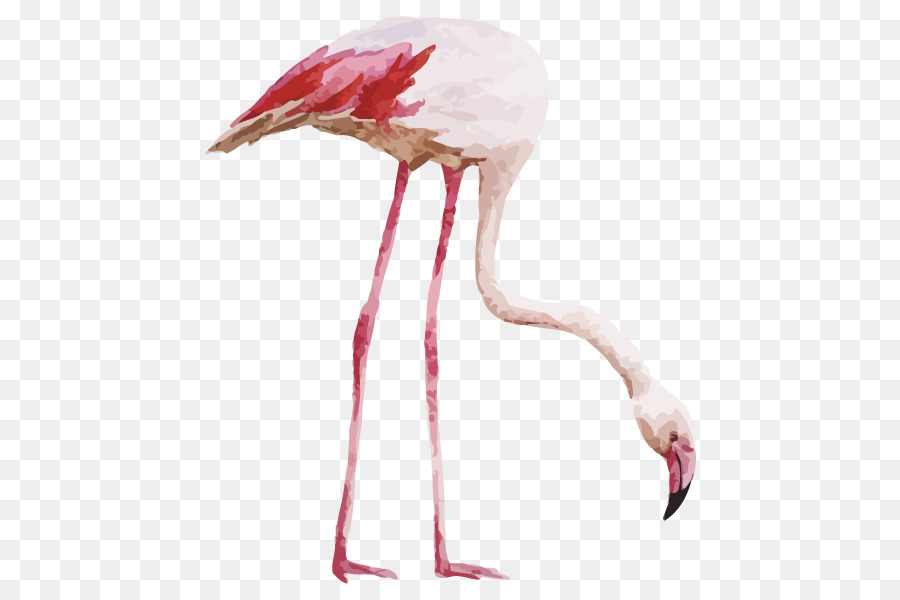 900x600 Download Flamingo Drawing Watercolor Painting Pink Flamingo - Watercolor Flamingo Png