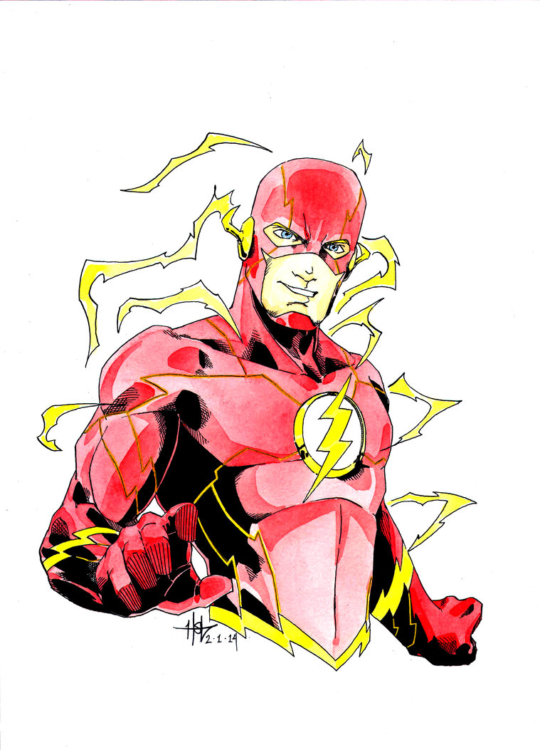 759x1053 Flash Watercolor By Creeeeeees - Watercolor Flash