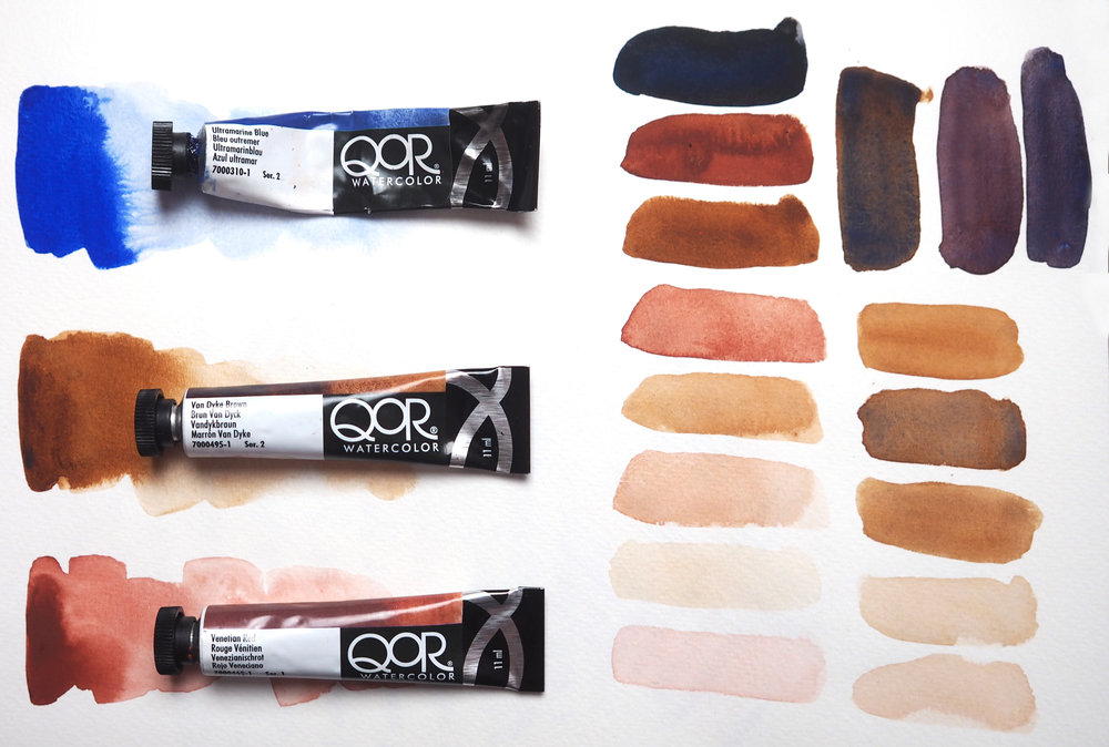 1000x674 How To Paint A Basic Skin Tone In Watercolor Jenny Granberry - Watercolor Flesh Tones