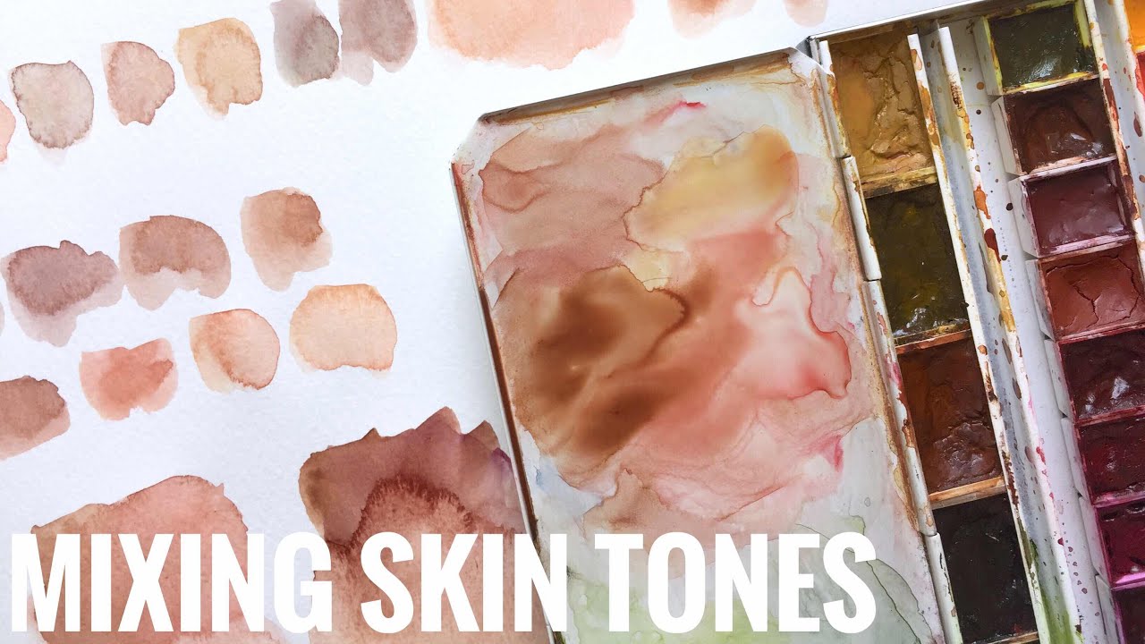 1280x720 Skin Tones - Watercolor Flesh Tones