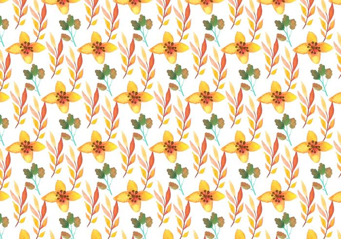 700x490 Free Vector Watercolor Floral Background - Watercolor Floral Background