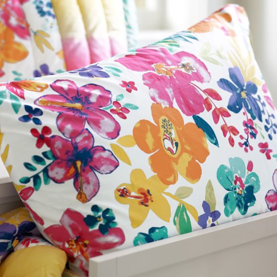 558x558 Wailele Floral Sheet Set Pbteen - Watercolor Floral Sheets