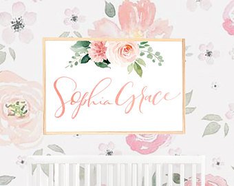 340x270 Watercolor Floral Wallpaper Etsy - Watercolor Floral Wallpaper