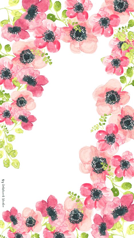 Watercolor Floral Wallpaper at PaintingValley.com | Explore collection