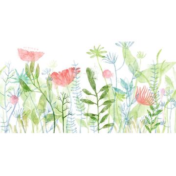 360x360 China Gris Fresh Watercolor Floral Wallpaper Vintage Peony - Watercolor Floral Wallpaper