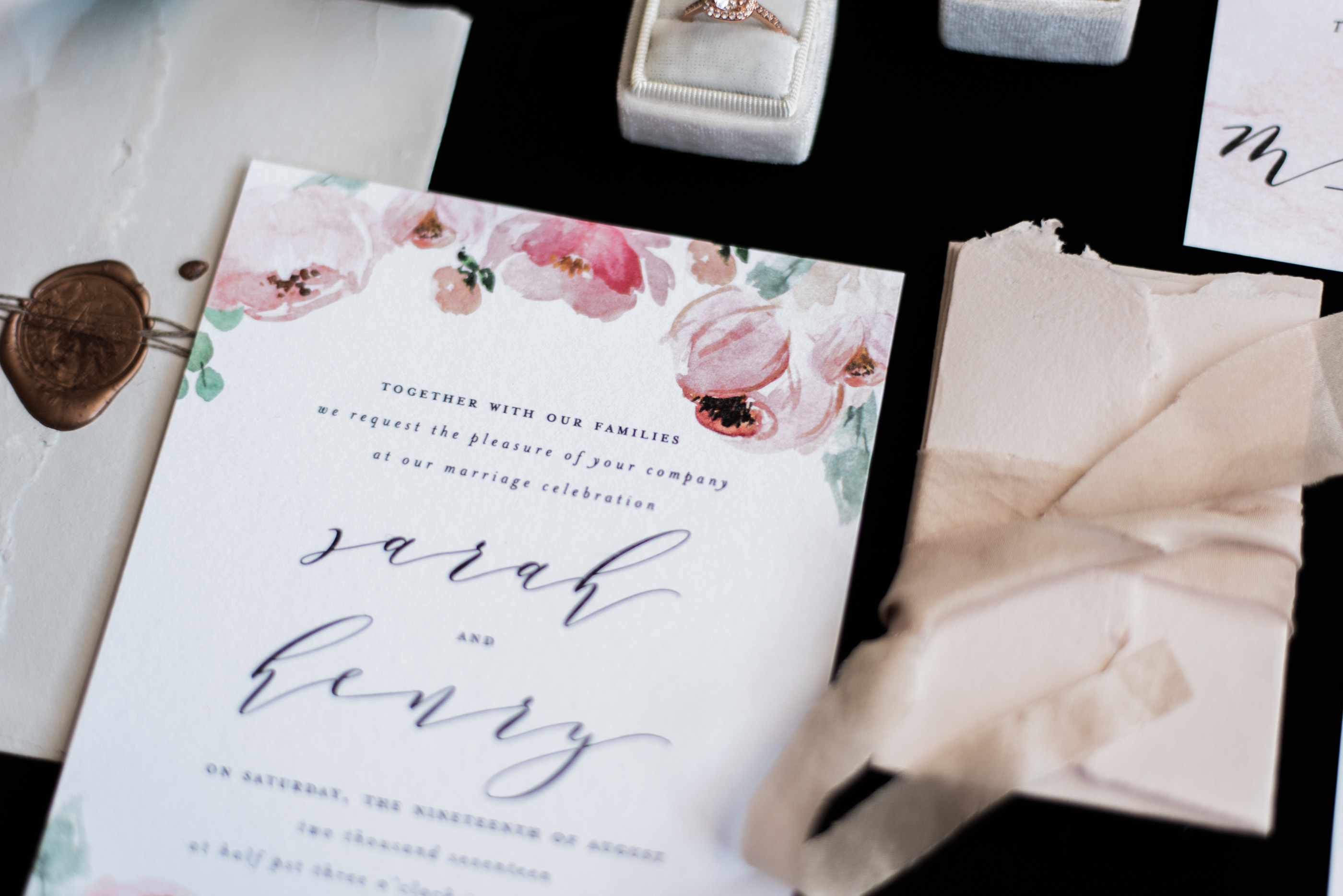 2800x1869 Romantic Watercolor Floral Wedding Invitations - Watercolor Floral Wedding Invitations
