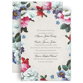 268x268 Watercolor Wedding Invitations Invitations By Dawn - Watercolor Floral Wedding Invitations