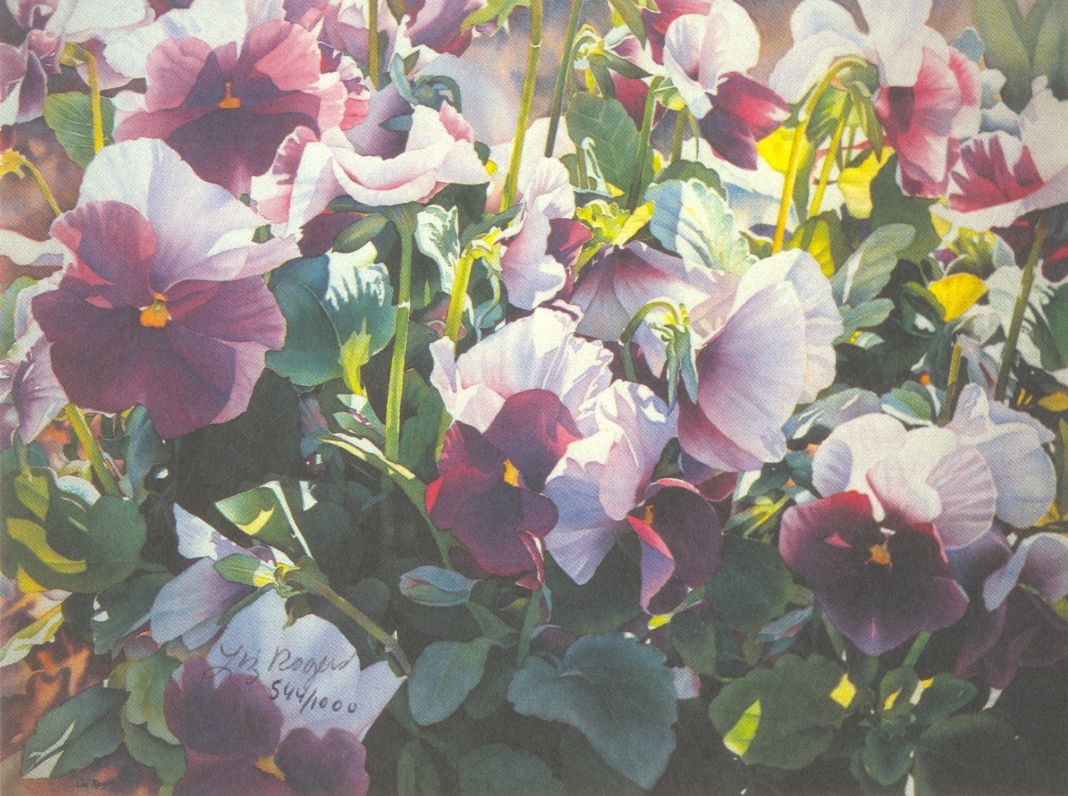 1068x796 Flower Watercolors - Watercolor Flower Art