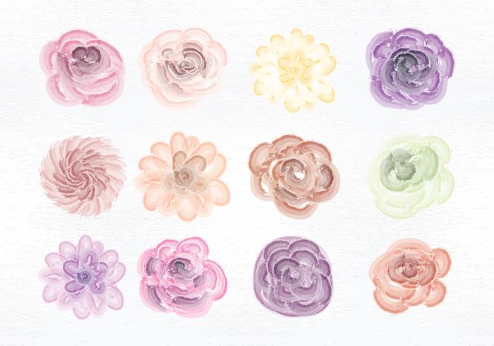 700x490 Watercolor Flower Free Vector Art 8,557 Free Amp Beautiful Files - Watercolor Flower Art