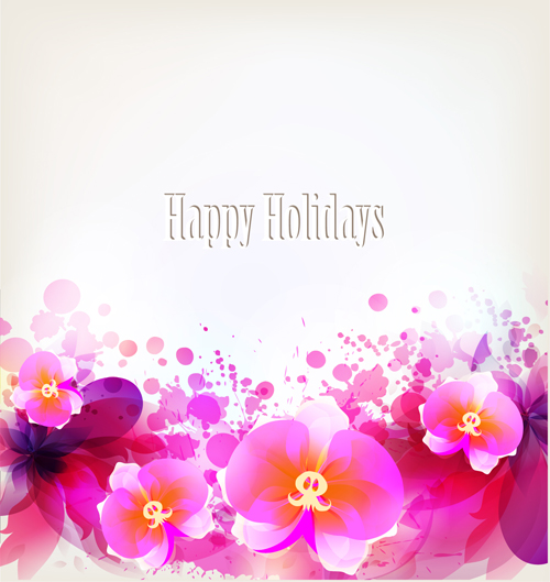 500x529 Beautiful Watercolor Floral Vector Background 03 Free Download - Watercolor Flower Background Free