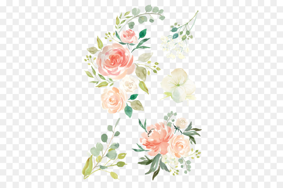 900x600 Watercolour Flowers Baby Bedding Watercolor Painting Floral Design - Watercolor Flower Bedding