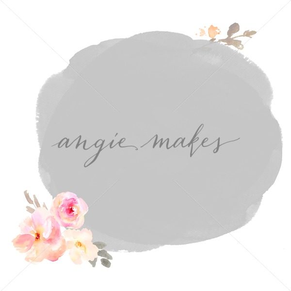 600x600 Watercolor Flower Circle Frame - Watercolor Flower Circle