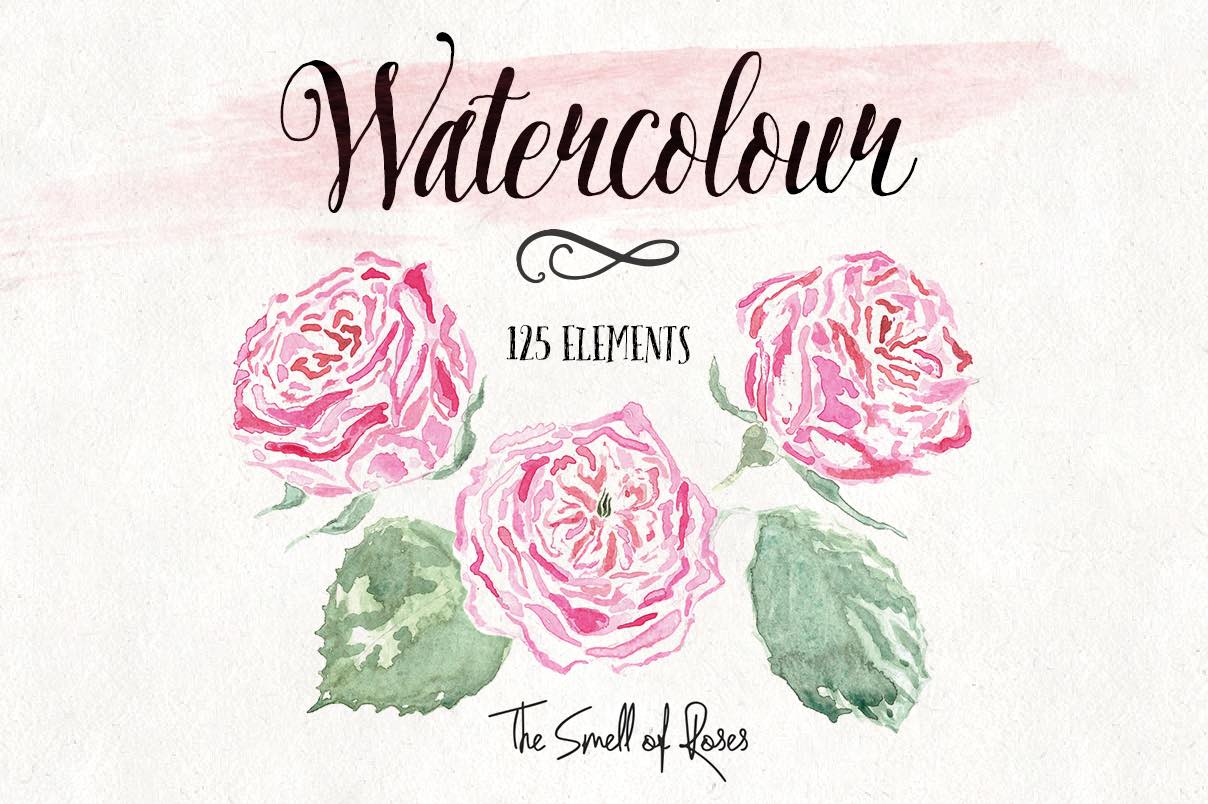 1208x804 Free Watercolor Flower Clipart - Watercolor Flower Clipart Free
