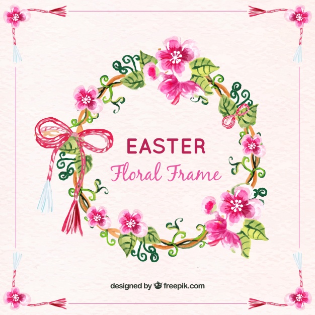 626x626 Download Vector - Watercolor Flower Crown