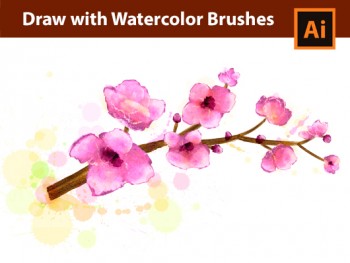 350x263 Dagubi - Watercolor Flower Drawing