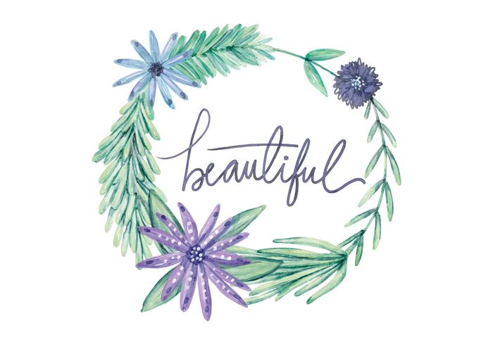 700x490 Watercolor Flowers Free Vector Art - Watercolor Flower Free Download