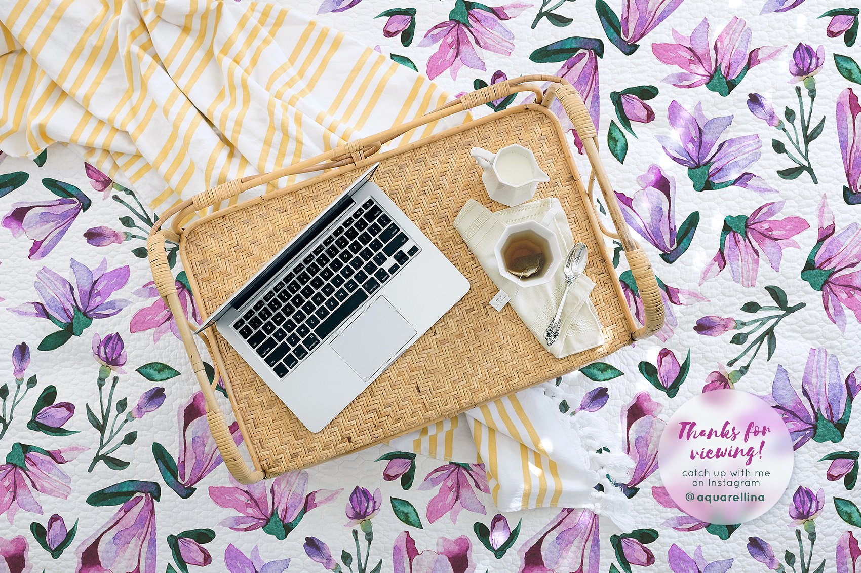 1700x1131 A Collection Of Free Watercolor Floral Elements - Watercolor Flower Free Download