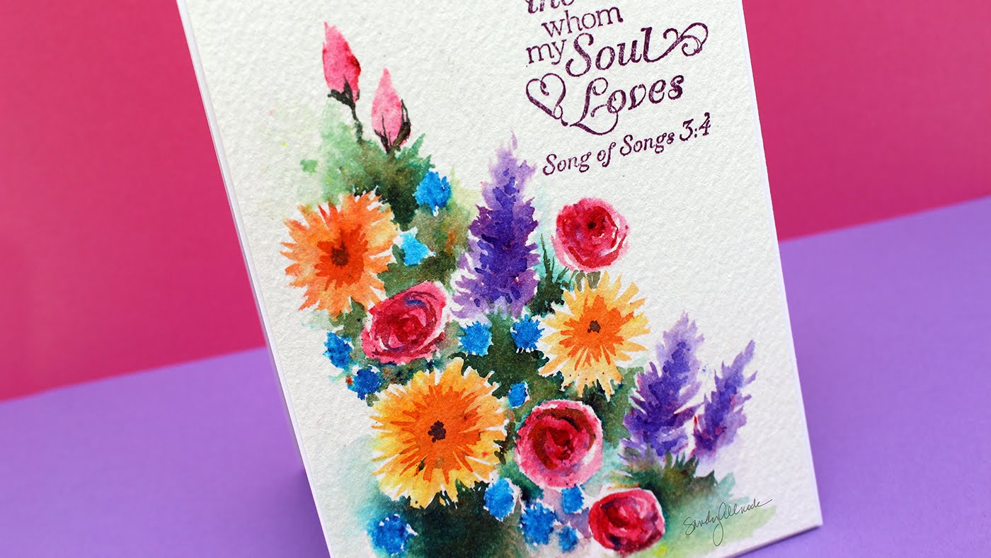 1400x788 Watercolor Flower Series - Watercolor Flower Garden