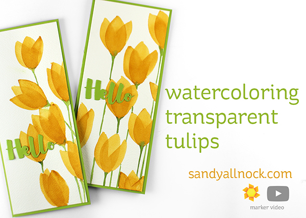 600x428 Watercolor Flowers Series Sandy Allnock - Watercolor Flower Images