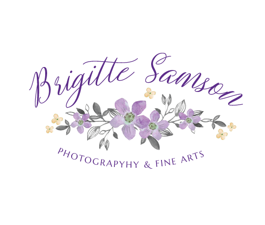 540x460 Watercolor Flower Logo Design - Watercolor Flower Logo