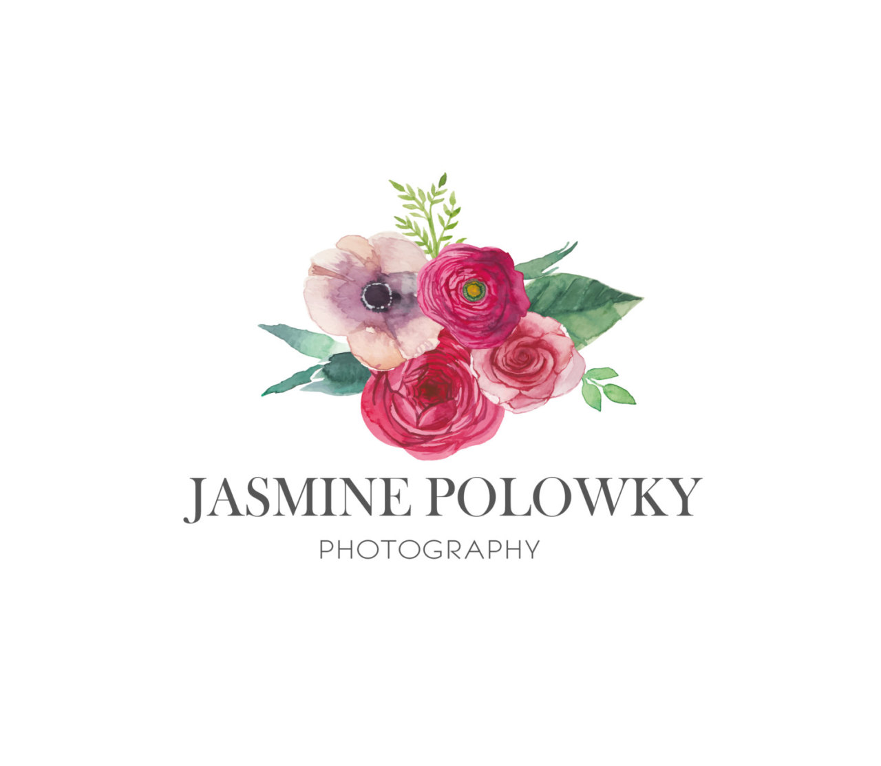1280x1113 Watercolor Landcolor Skycolor Watercolor Flower Logo Bohemian - Watercolor Flower Logo