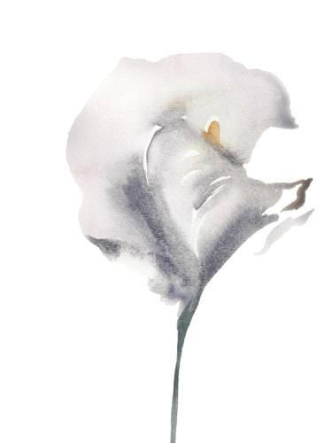 375x500 Original Floral Watercolor Paintings For Sale Saatchi Art - Watercolor Flower Paintings For Sale