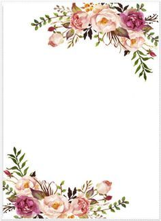 236x324 Free Watercolor Easter Printable Scrapbook And Paper Crafts - Watercolor Flower Printables