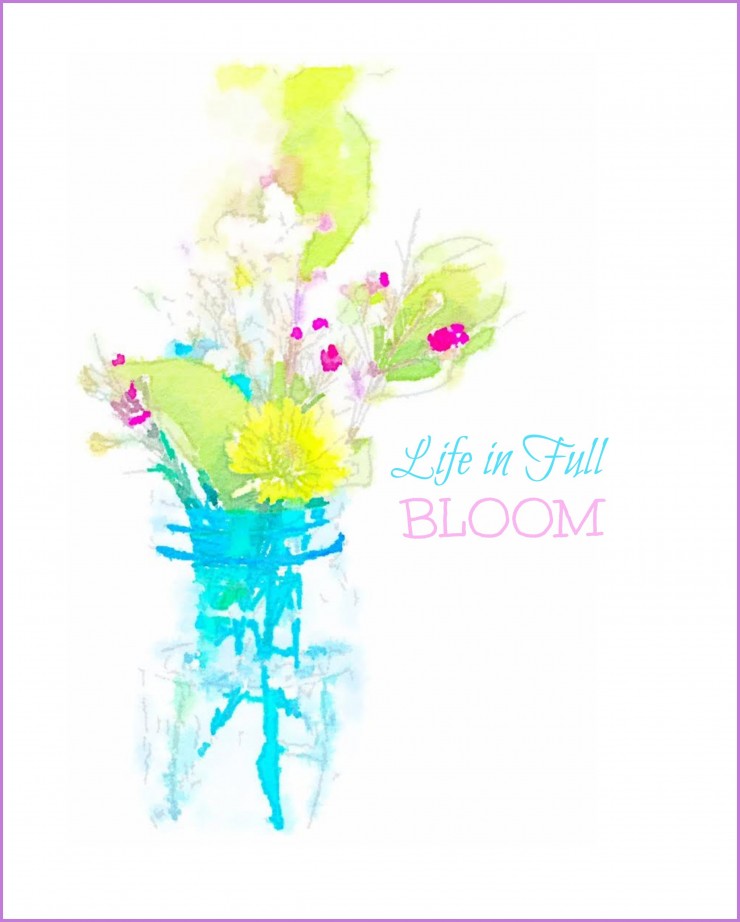 740x922 Spring Watercolor Flower Art Printables - Watercolor Flower Printables