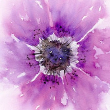 354x354 Best Abstract Watercolor Flower Paintings Products On Wanelo - Watercolor Flower Prints