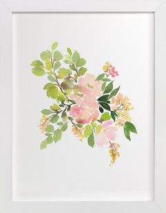 241x310 Flower Art Minted - Watercolor Flower Prints