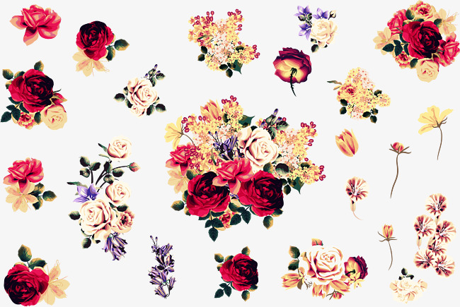650x435 Color Watercolor Floral Wallpaper Background, Color Vector - Watercolor Flower Wallpaper