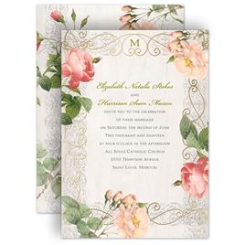 268x268 Watercolor Wedding Invitations Invitations By Dawn - Watercolor Flower Wedding Invitations
