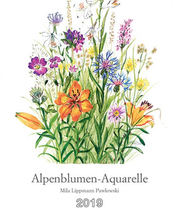 600x695 Watercolor Flowers 2019 - Watercolor Flowers