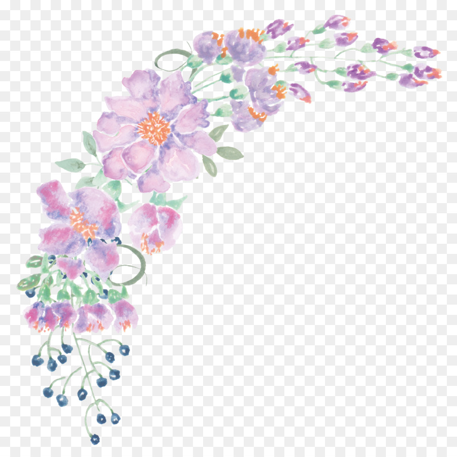 Watercolor Flowers Png at PaintingValley.com | Explore collection of