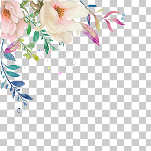 Watercolor Flowers Png Free At Paintingvalley Com Explore