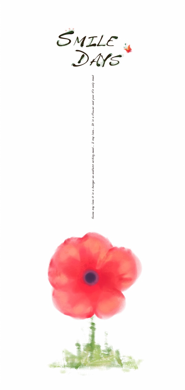 600x1263 Watercolor Flower Decoration Background Psd Free Download Psd - Watercolor Flowers Psd