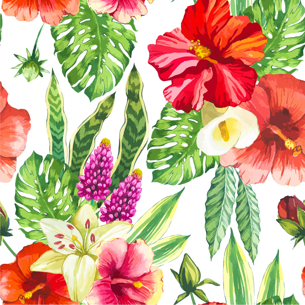 1280x1280 Watercolor Flowers Tumblr - Watercolor Flowers Tumblr