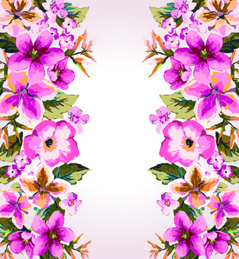 340x368 Vector Watercolor Flowers Free Vector Download (11,201 Free Vector - Watercolor Flowers Vector