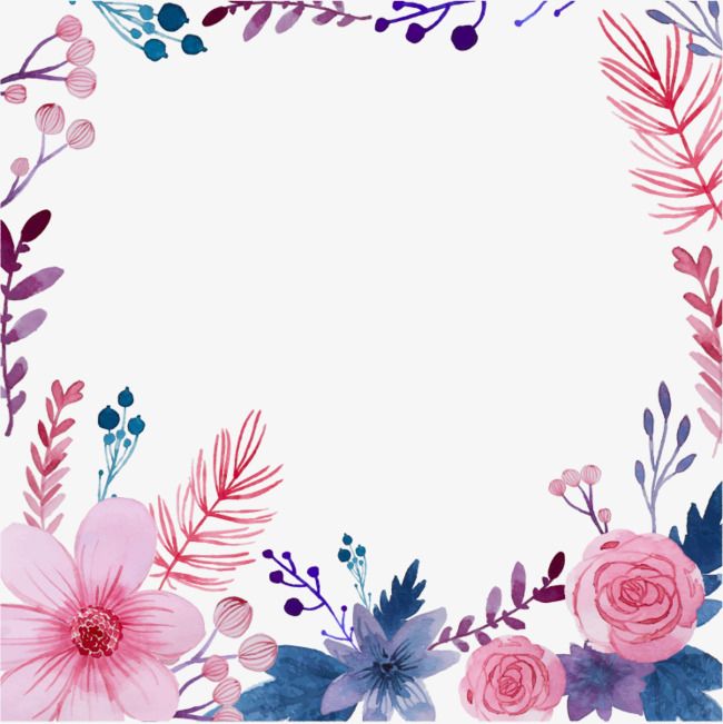 650x651 Watercolor Flowers Vector,art,card,handheld Card,watercolor - Watercolor Flowers Vector