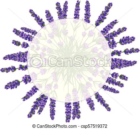 450x416 Background Of Purple Lavender Flowers, Watercolor Flowers Style - Watercolor Flowers Vector