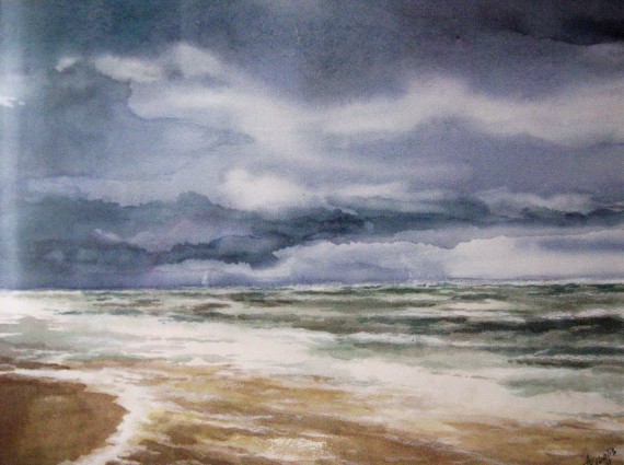 570x425 Buy Fog In The Baltic Sea - Watercolor Fog