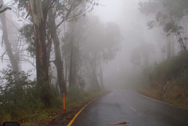 800x536 Painting Rain And Fog With Watercolor Painting Mist. - Watercolor Fog
