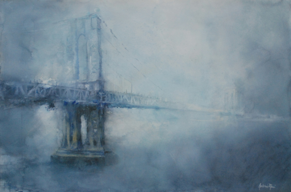 600x396 Think Big, Paint Big - Watercolor Fog