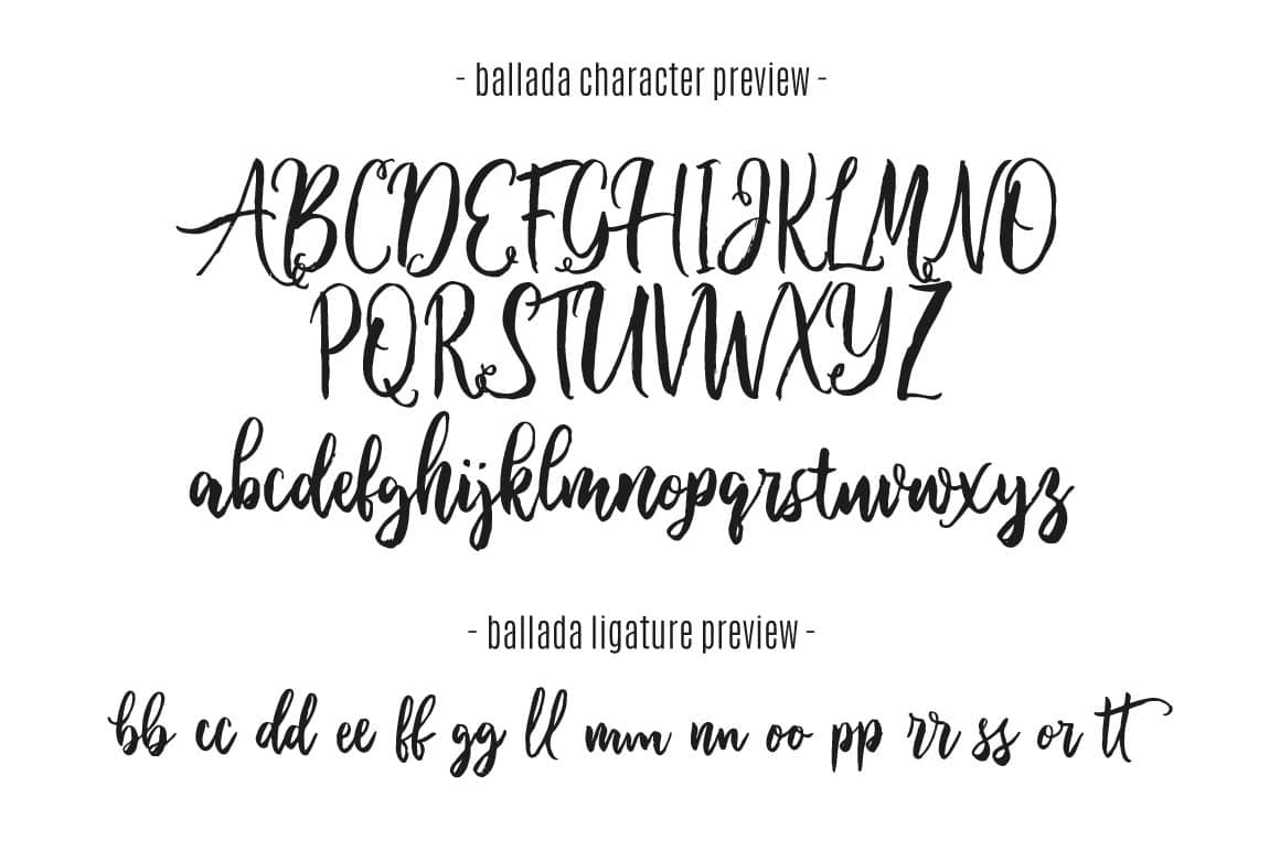 1160x772 Free Fonts Ballada Duo Freebies Amp Deals For Graphic Designers - Watercolor Font Free