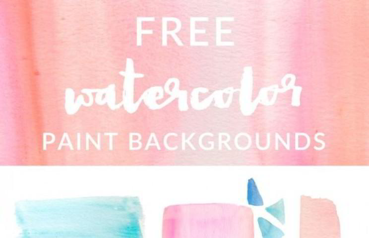744x480 Watercolor Freebies For Graphic Designers Ai, Jpg, Png - Watercolor Font Free Download