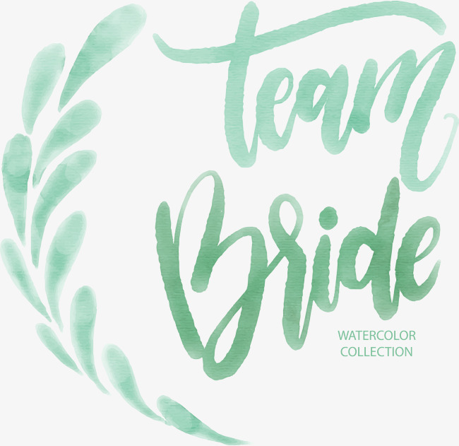 650x631 Vector Hand Painted Green Fresh Font, Vector, Hand Painted, Green - Watercolor Font Free Download